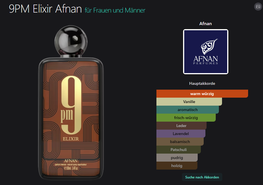 9PM Elixir Afnan 100ML