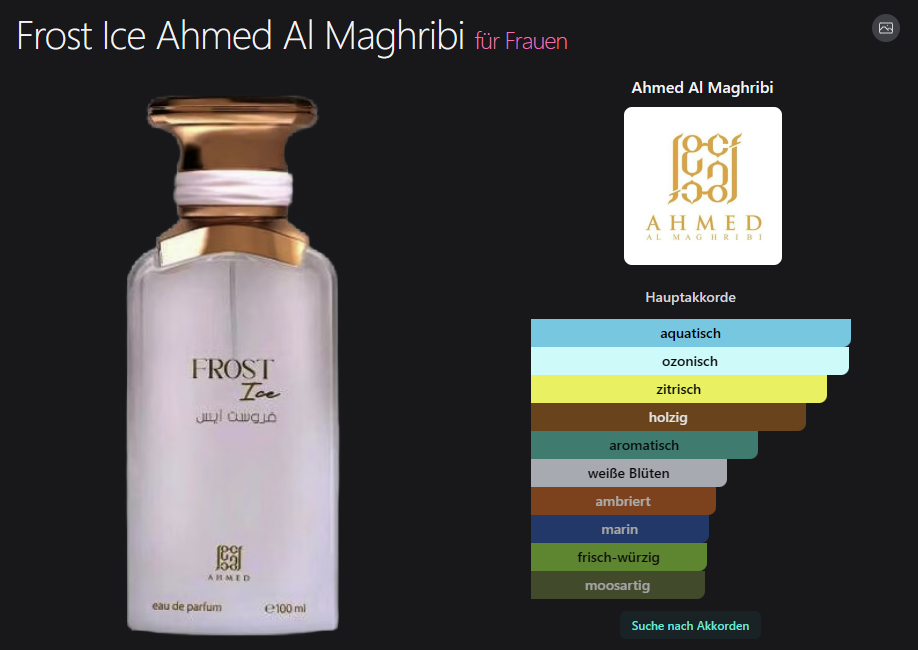 Frost Ice Ahmed Al Maghribi 100ML