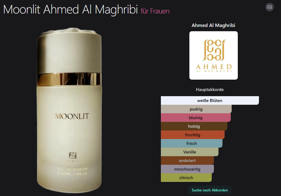 Moonlit Ahmed Al Maghribi 100ML