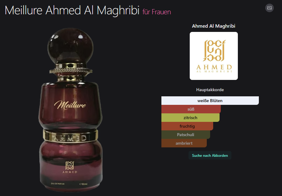 Meillure Ahmed Al Maghribi 80ML