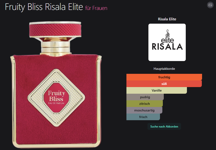 Fruity Bliss Risala Elite 100ML