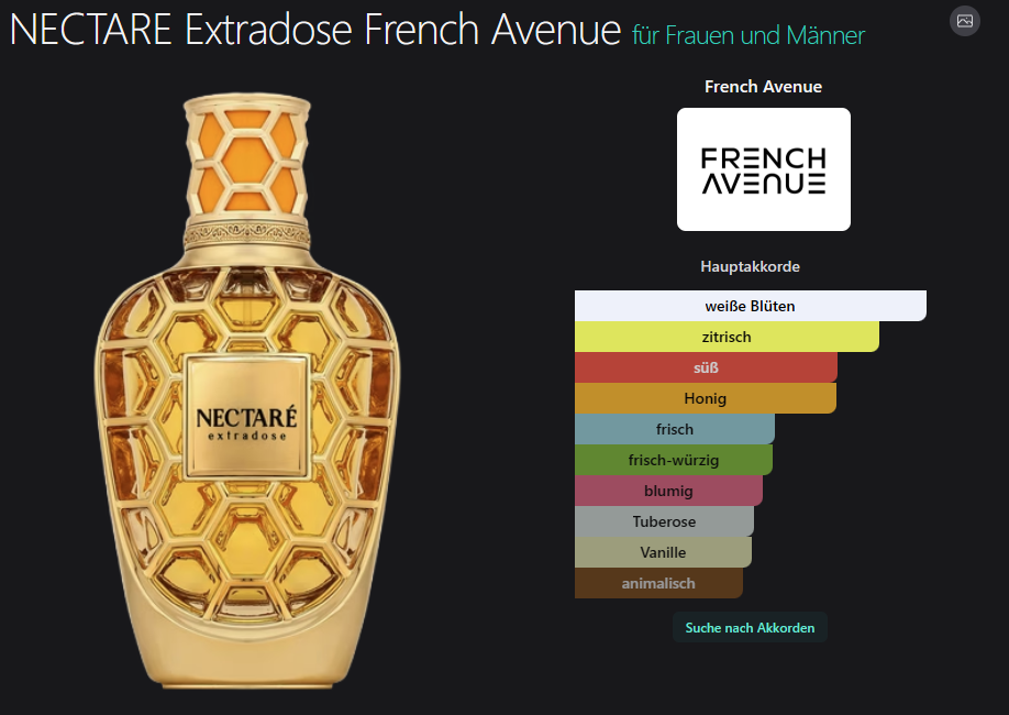 NECTARE Extradose French Avenue 100ML