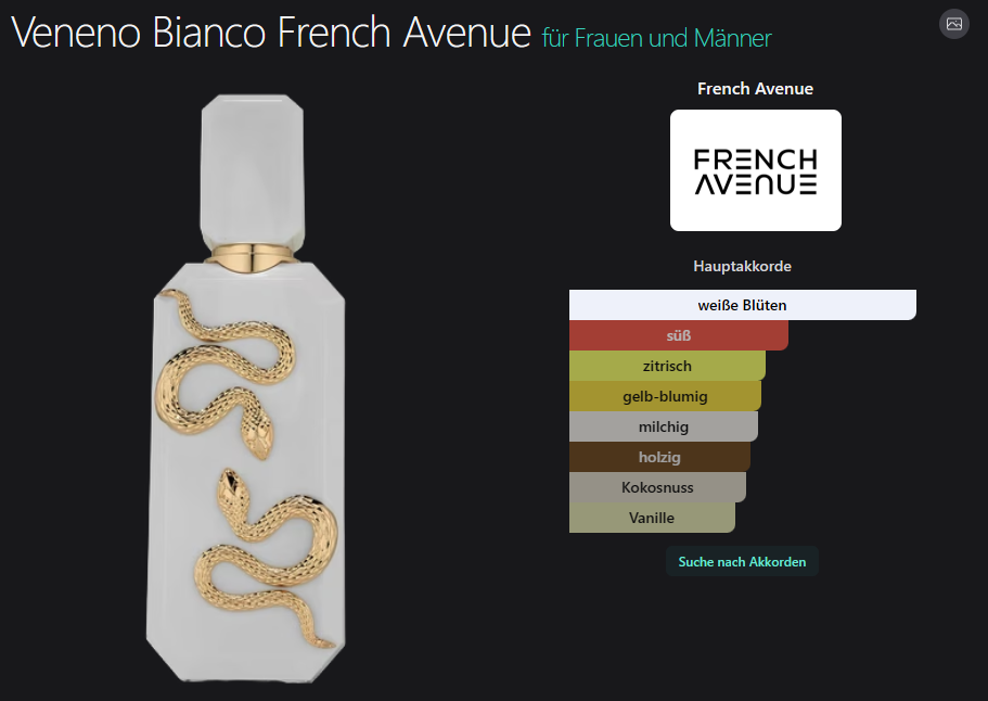Veneno Bianco French Avenue 100ML