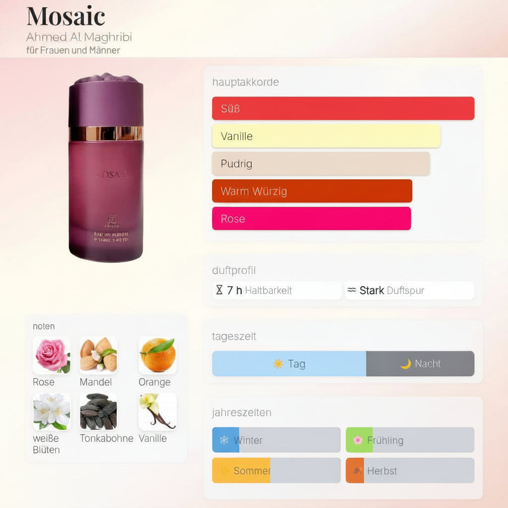 Mosaic Ahmed Al Maghribi 100ML