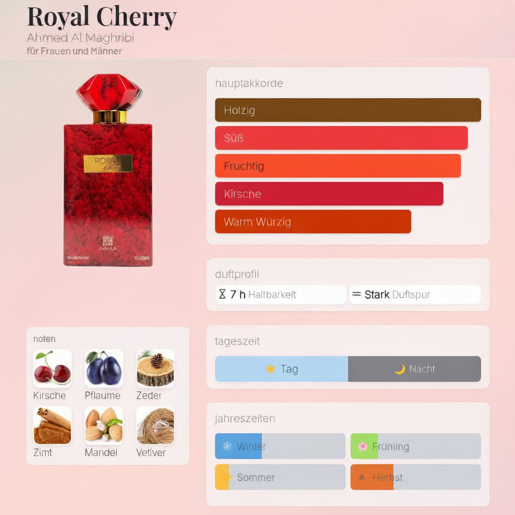 Royal Cherry Ahmed Al Maghribi 100ML