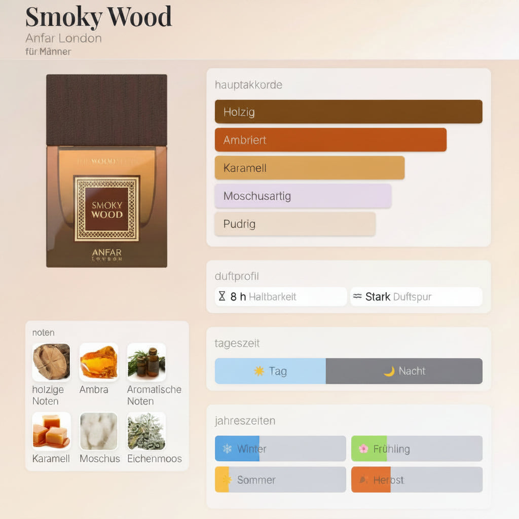 Smoky Wood Anfar London 100ML