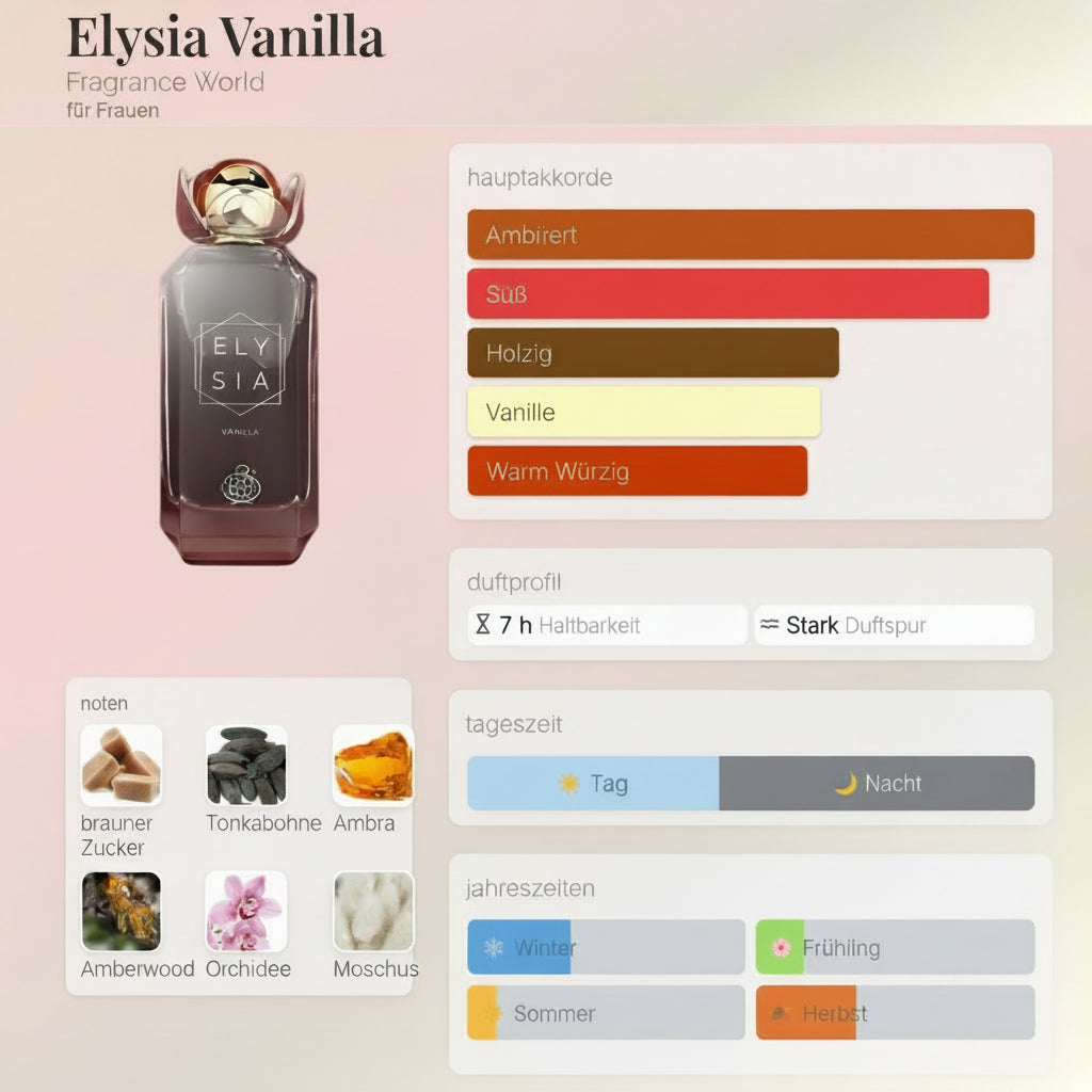 Elysia Vanilla Fragrance World 100ML