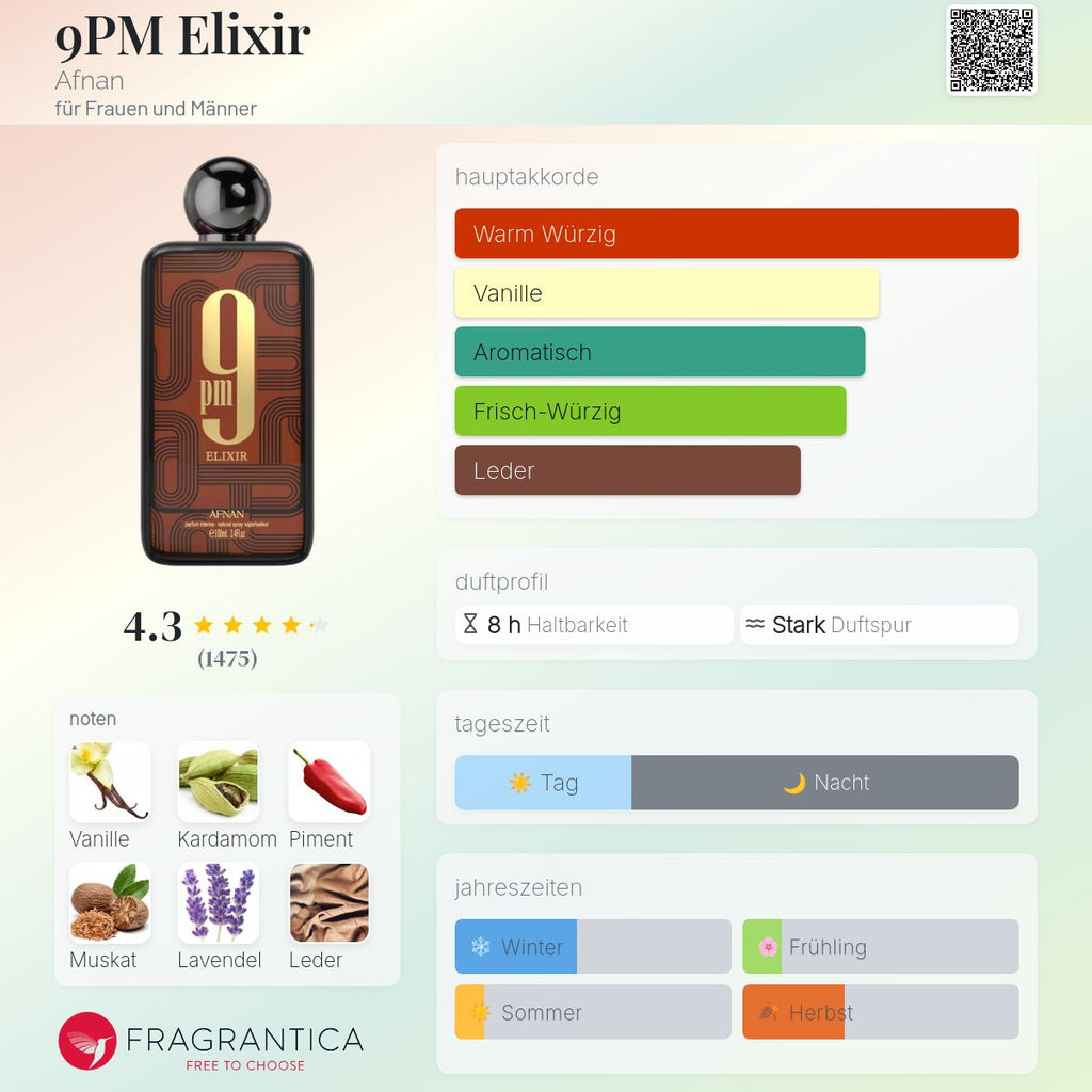 9PM Elixir Afnan 100ML