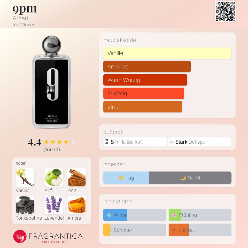 9pm Afnan 100ML